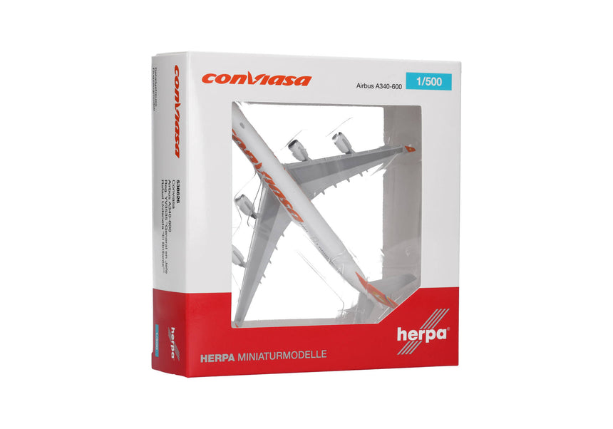 Herpa Conviasa Airbus A340-600 YV3535 1/500 Scale