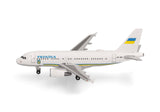 Herpa Ukraine Government Airbus A319 ACJ 1/500 Aircraft Scale Model