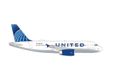 Herpa United Airlines Airbus A319 N877UA 1/500 Aircraft Scale Model