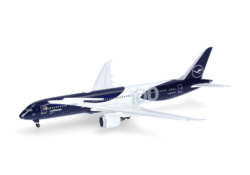 Herpa Lufthansa Boeing 787-9, D-ABPU "Berlin", Dreamliner "100 Years" 1/500 Aircraft Scale Model