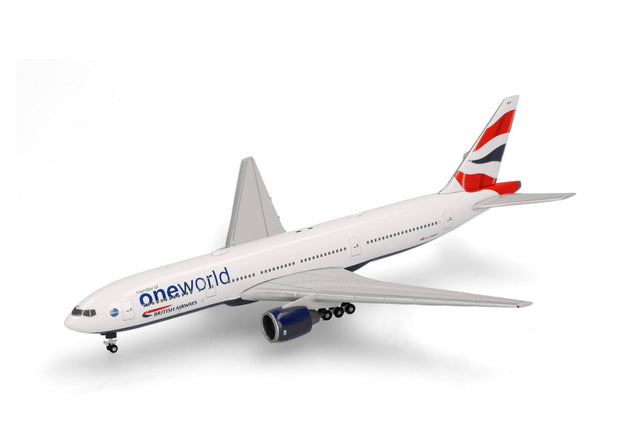 Herpa British Airways Boeing 777-200 "oneworld" – G-YMMU 1/500 Aircraft Scale Model