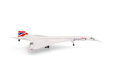Herpa British Airways Concorde - Union Flag livery - nose down – G-BOAG 1/500 Aircraft Scale Model