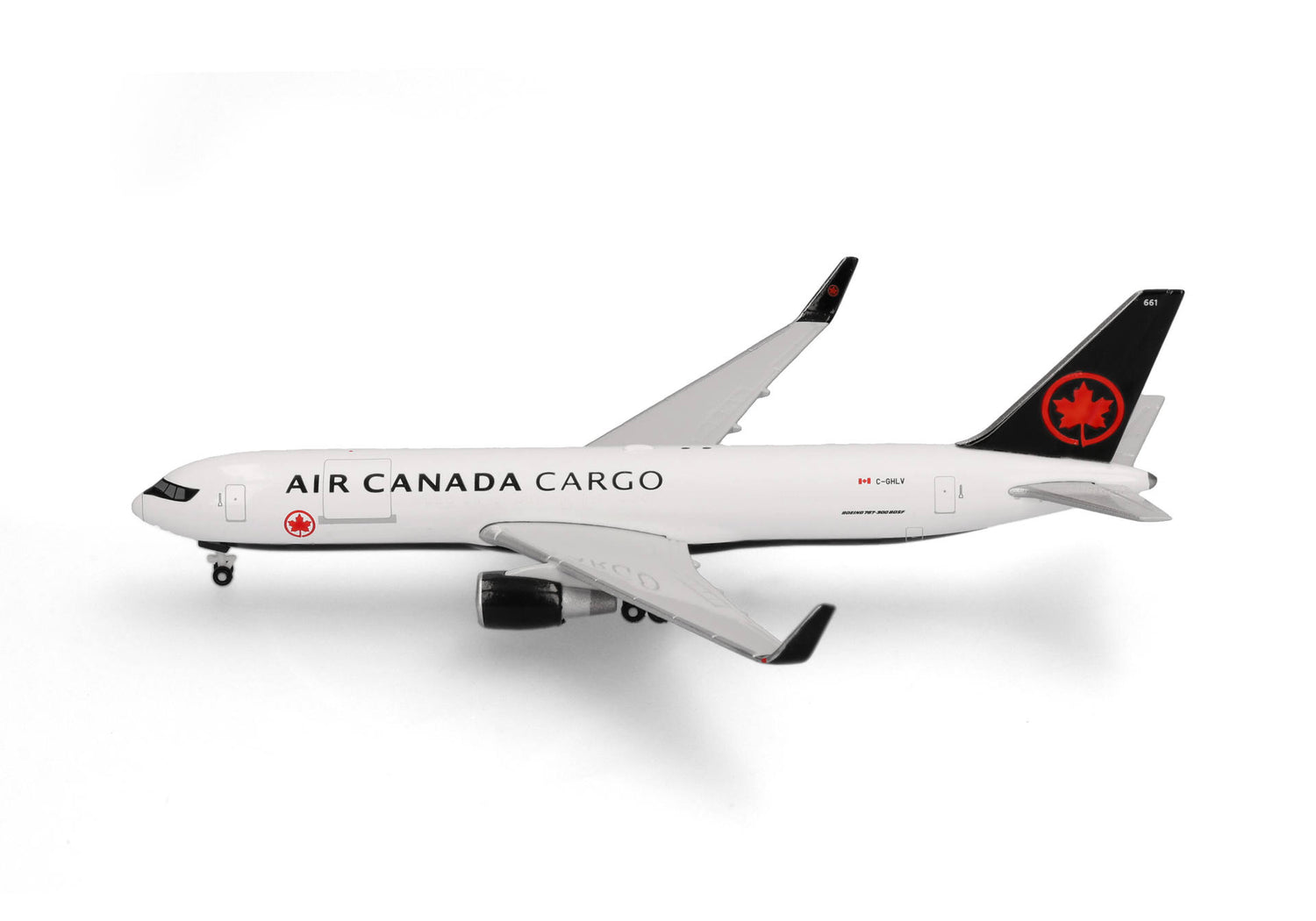 Herpa Air Canada Cargo Boeing 767-300F – C-GHLV 1/500 Aircraft Scale Model