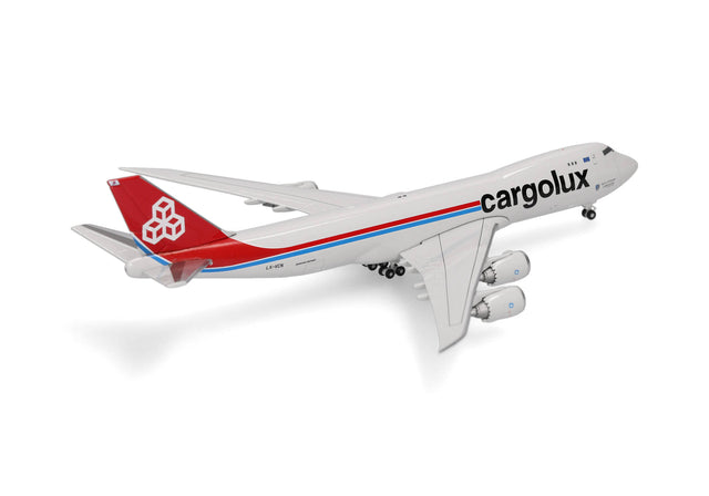 Herpa Cargolux Boeing 747-8F – LX-VCN "Spirit of Schengen" 1/500 Aircraft Scale Model