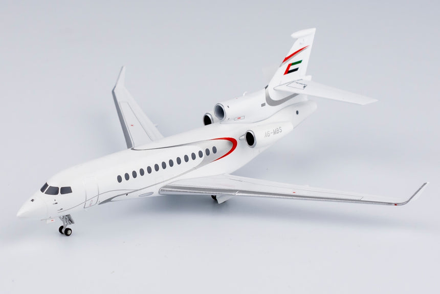 NG Models DC Aviation Dassault Falcon 7X A6-MBS 1/200 Scale
