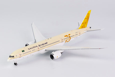 NG Models Saudia Boeing 787-9 HZ-ARE '75th Anniversary' 1/400 Aircraft Scale Model