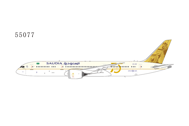 NG Models Saudia Boeing 787-9 HZ-ARE '75th Anniversary' 1/400 NG55077