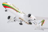 NG Models Gulf Air Boeing 787-9 Dreamliner A9C-FG (1976 retro cs, "75 Years" sticker) 1/400 Aircraft Scale Model