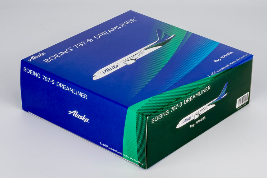 NG Models Alaska Airlines Boeing 787-9 Dreamliner N784HA (new colors) 1/400 Aircraft Scale Model