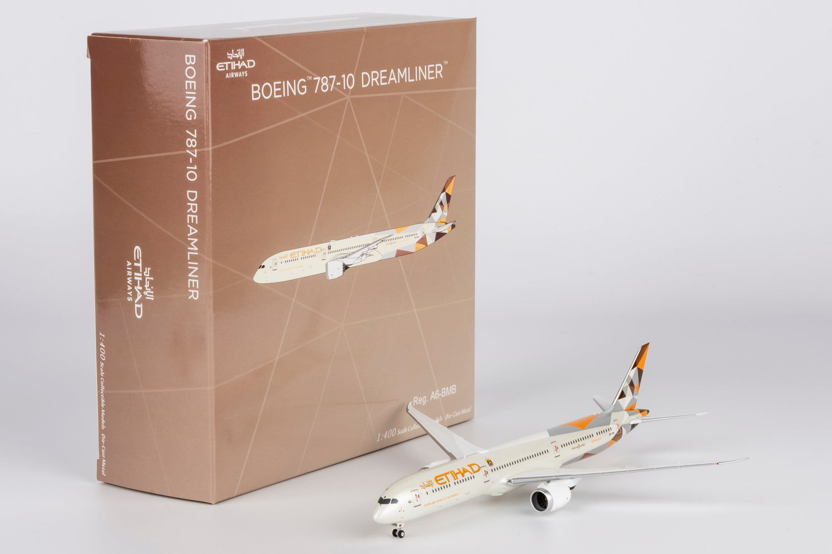ETIHAD Boeing 787-10 1:400スケール NG Models Etihad Airways Boeing 787-10 Dreamliner A6-BMB 1/400