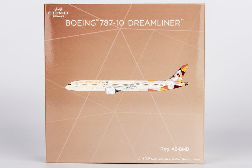 NG Models Etihad Airways Boeing 787-10 Dreamliner A6-BMB 1/400 Aircraft Scale Model