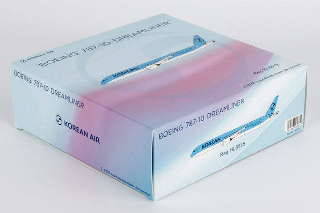 NG Models Korean Air 2025's livery Boeing 787-10 Dreamliner HL8515 1/400 Aircraft Scale Model