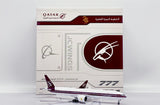 JC Wings Qatar Airways Boeing 777-300ER (A7-BAC) 1/400 Aircraft Scale Model