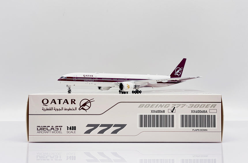 JC Wings Qatar Airways Boeing 777-300ER (A7-BAC) 1/400 Aircraft Scale Model