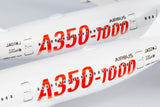 NG Models Japan Airlines (JAL) (Red "A350-1000" Titles) Airbus A350-1000 JA01WJ 1/400 Scale