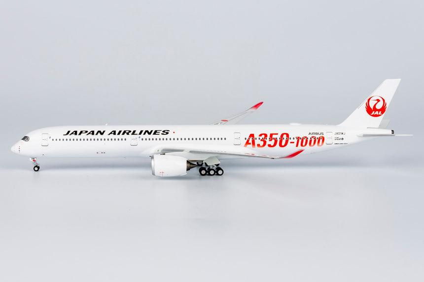 NG Models Japan Airlines (JAL) (Red "A350-1000" Titles) Airbus A350-1000 JA01WJ 1/400 Scale