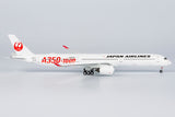 NG Models Japan Airlines (JAL) (Red "A350-1000" Titles) Airbus A350-1000 JA01WJ 1/400 Scale
