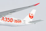 NG Models Japan Airlines (JAL) (Red "A350-1000" Titles) Airbus A350-1000 JA01WJ 1/400 Scale