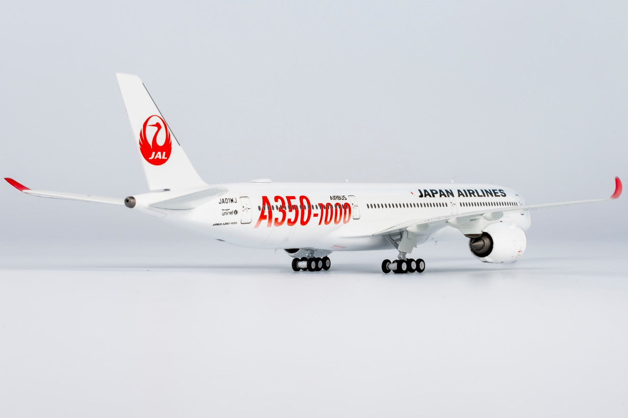 Aviation 1:400 JAL 日本航空 A350-1000 JA01WJ JAL Japan Airlines Airbus A350-1000 JA01WJ With Stand