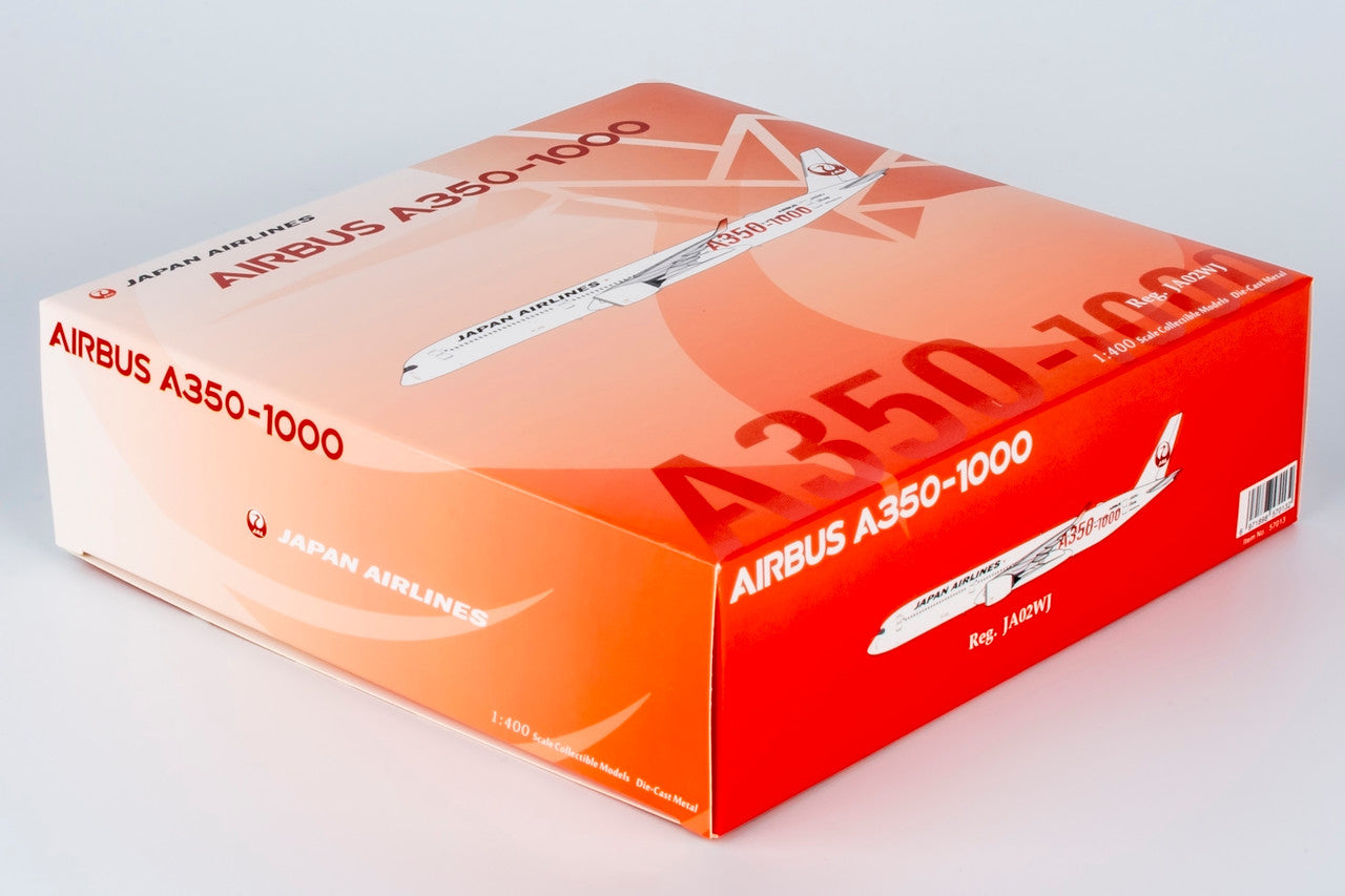NG Model JAL A350-1000 JA02WJ 日本航空 1:400 Japan Airlines Airbus A350-1000 JA01WJ NG Model 57003 Scale