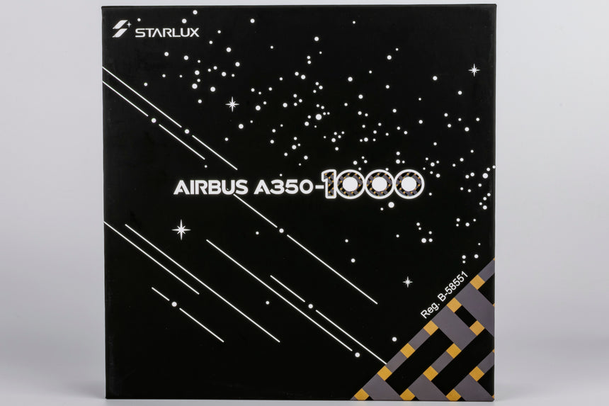 NG Models Starlux Airlines (Carbon Fiber colors; first A350-1000 for Starlux Airlines) Airbus A350-1000 B-58551 (ULTIMATE) 1/400 Aircraft Scale Model
