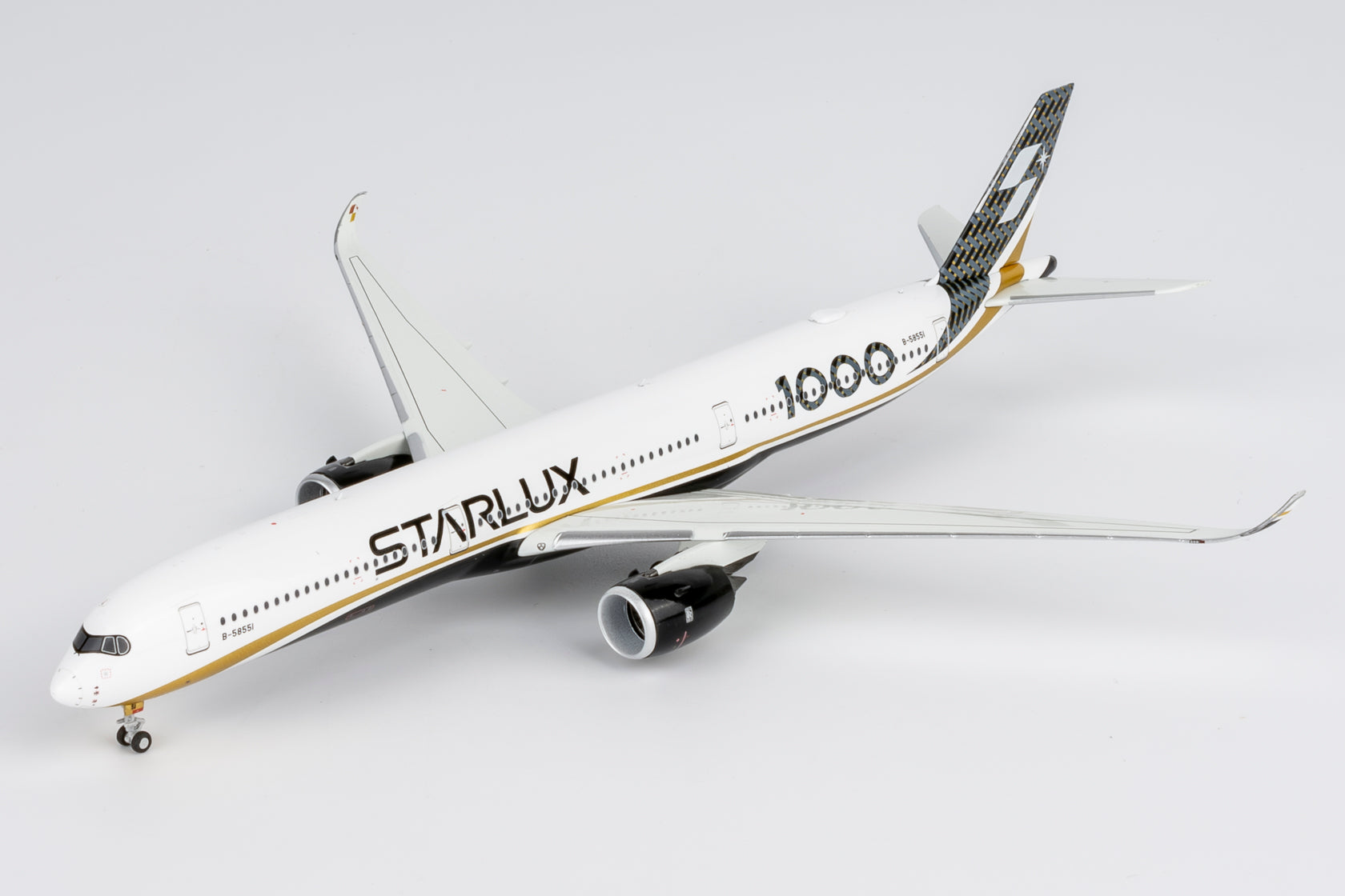 NG Models Starlux Airlines (Carbon Fiber colors; first A350-1000