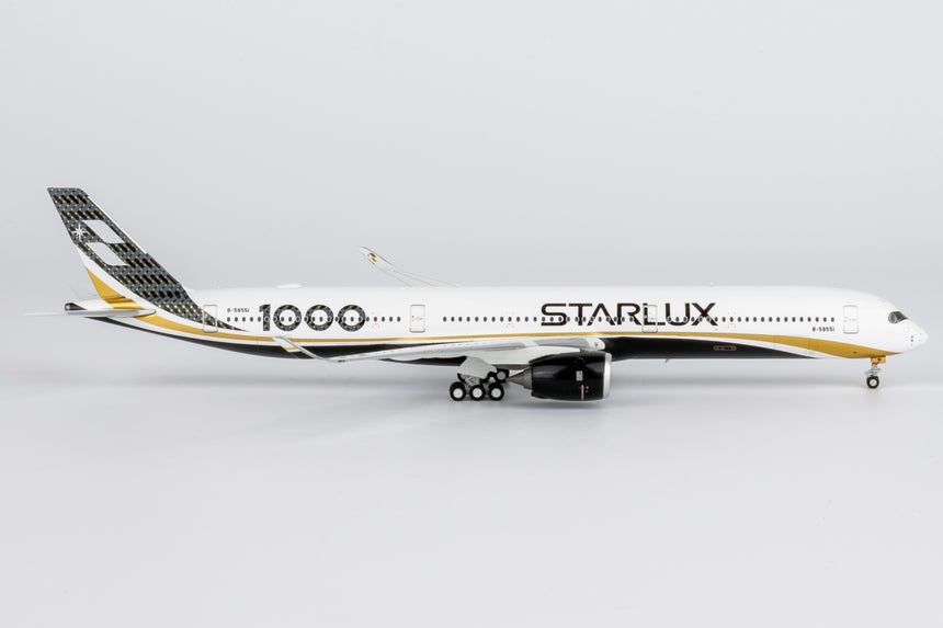 NG Models Starlux Airlines (Carbon Fiber colors; first A350-1000 for Starlux Airlines) Airbus A350-1000 B-58551 1/400 Aircraft Scale Model