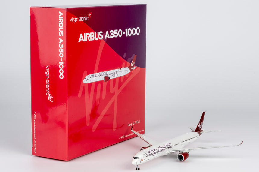 NG Models Virgin Atlantic Airways named "Bennie Jet" Airbus A350-1000 G-VELJ 1/400 Aircraft Scale Model