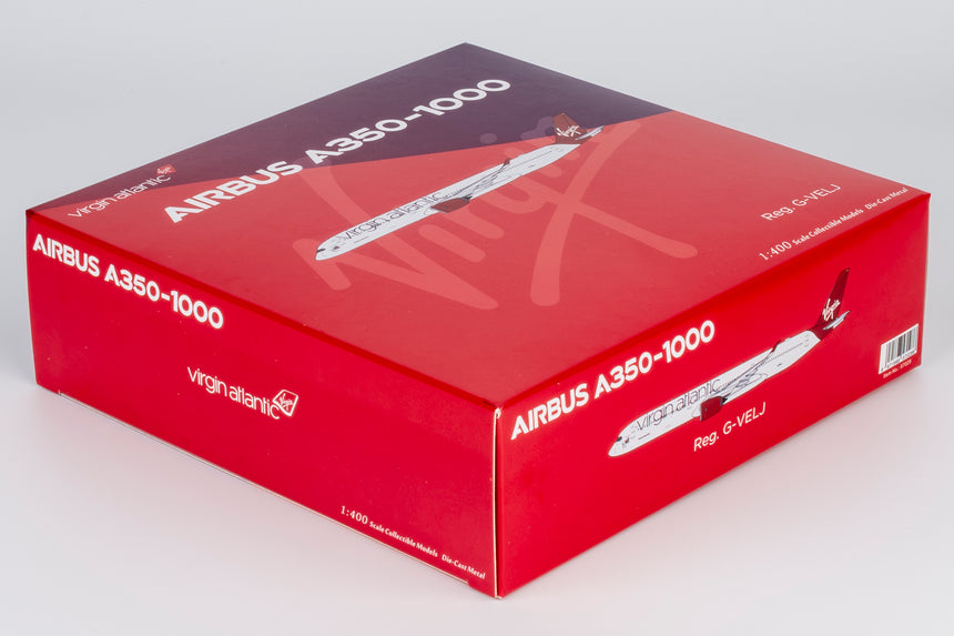 NG Models Virgin Atlantic Airways named "Bennie Jet" Airbus A350-1000 G-VELJ 1/400 Aircraft Scale Model