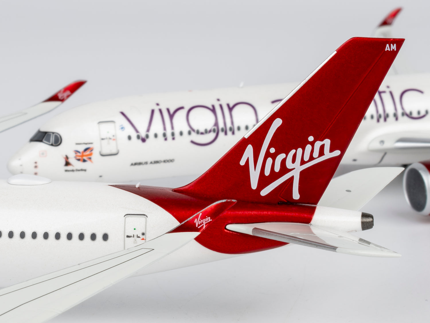 NG Models Virgin Atlantic Airways named "Bennie Jet" Airbus A350-1000 G-VELJ 1/400 Aircraft Scale Model