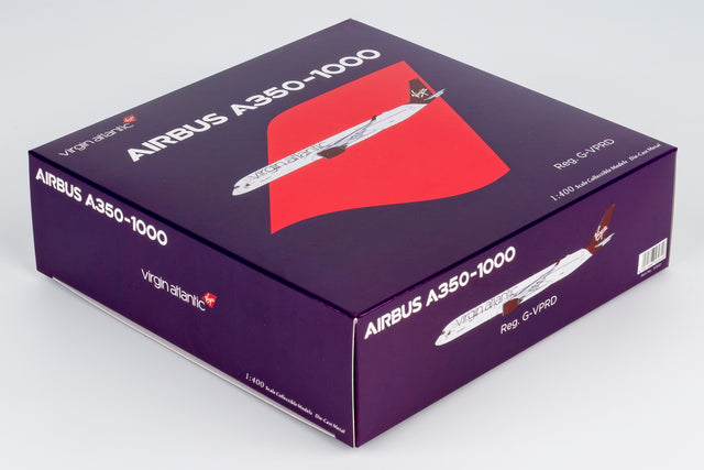 NG Models Virgin Atlantic Airways Airbus A350-1000 G-VPRD "Rain Bow" 1/400 Aircraft Scale Model