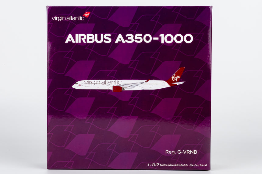 NG Models Virgin Atlantic Airways Airbus A350-1000 G-VRNB "Purple Rain" 1/400 Aircraft Scale Model