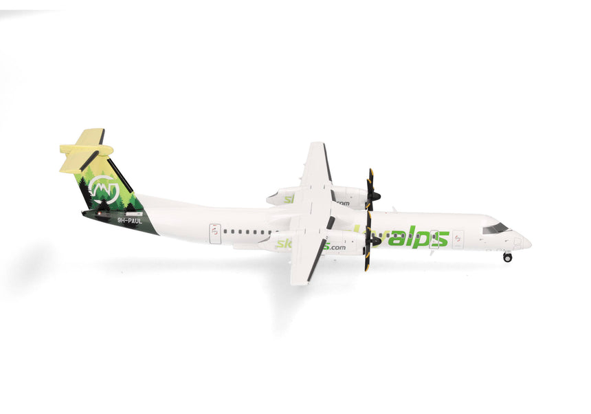 Herpa Sky Alps Bombardier Q400 - 9H-PAUL 1/200 Scale