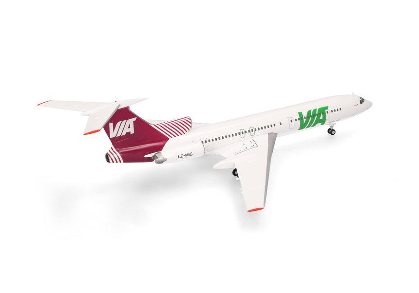 Herpa Air Via Tupolev TU-154M 1/200 Scale