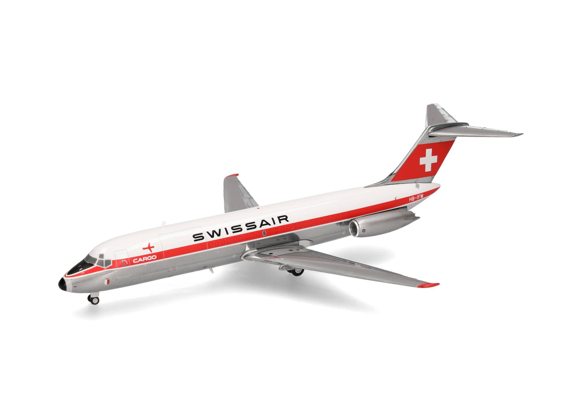 Herpa Swissair Douglas DC-9-30F – HB-IFW 