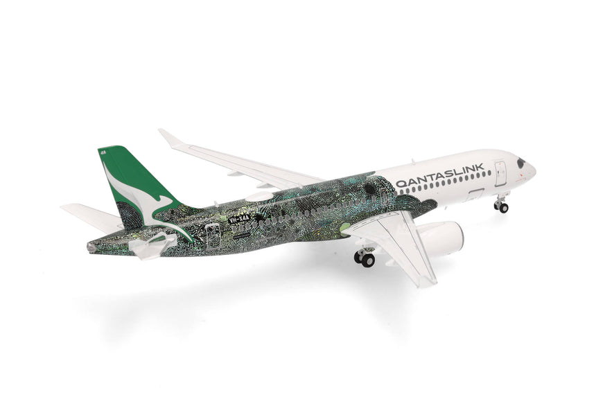 Herpa QantasLink Airbus A220-300 - Flying Art Series / Minyma Kutjara Tjukurpa 1/200 Scale