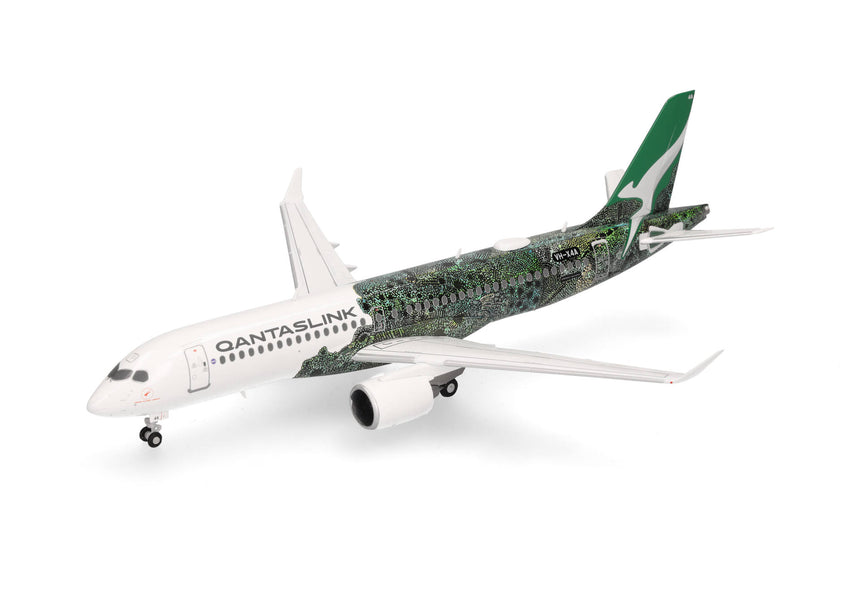 Herpa QantasLink Airbus A220-300 - Flying Art Series / Minyma Kutjara Tjukurpa 1/200 Scale