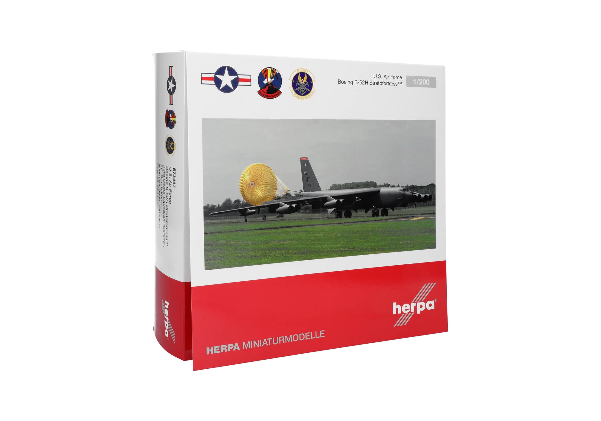航空機・ヘリコプター herpa 1/200 B-52H Stratofortress Herpa U.S. Air Force Boeing B-52H Stratofortress - 23rd Bomb