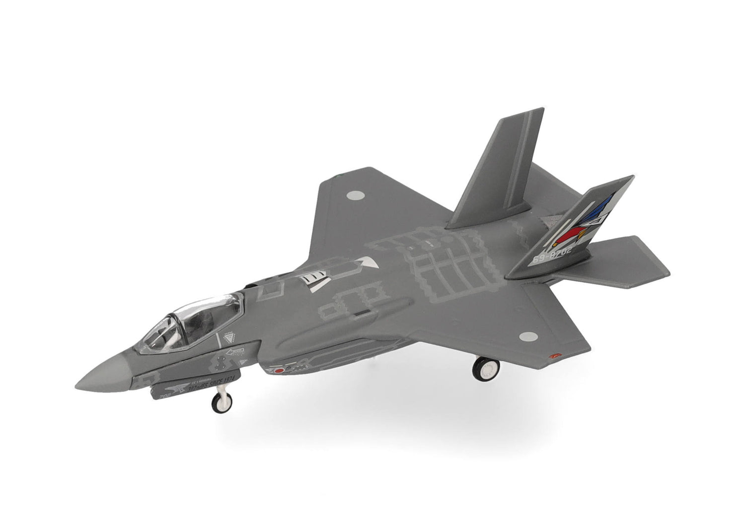 Herpa Japan Air Self-Defense Force Lockheed F-35A Lightning II - 302 Hikotai, Misawa AB - 50th Anniversary 1/200 Scale