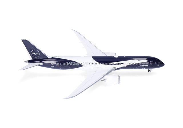 Herpa Lufthansa Boeing 787-9 Dreamliner "100 Years" - D-ABPU "Berlin" 1/200 Aircraft Scale Model