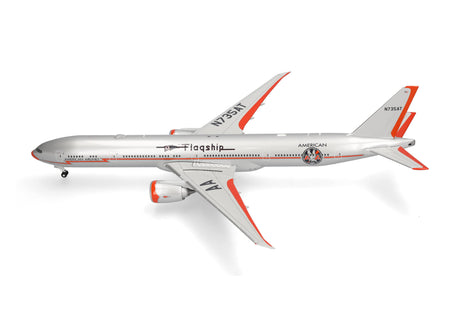 Herpa American Airlines Boeing 777-300ER - Flagship Heritage Livery - N735AT 1/200 Aircraft Scale Model