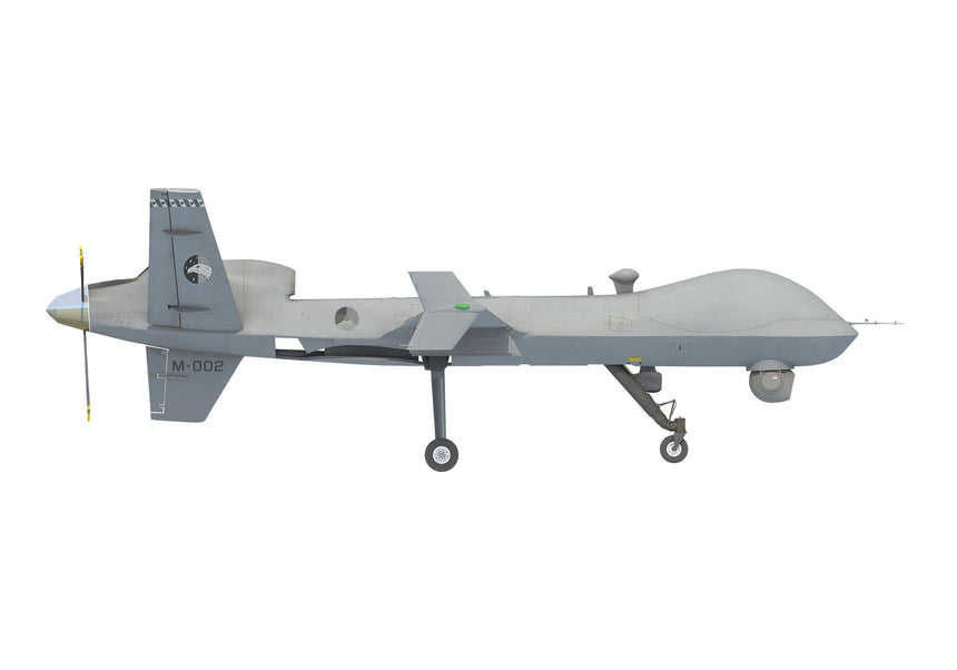 Herpa Royal Netherlands Air Force MQ-9A Reaper Block 5 - 306 Squadron, Leeuwarden 1/72 Scale