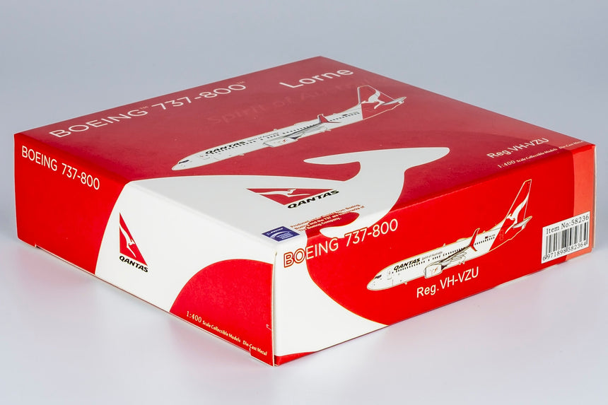 NG Models Qantas Boeing 737-800/w “Lorne” VH-VZU 1st Qantas Boeing 737 1/400 Scale