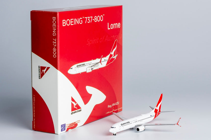 NG Models Qantas Boeing 737-800/w “Lorne” VH-VZU 1st Qantas Boeing 737 1/400 Scale