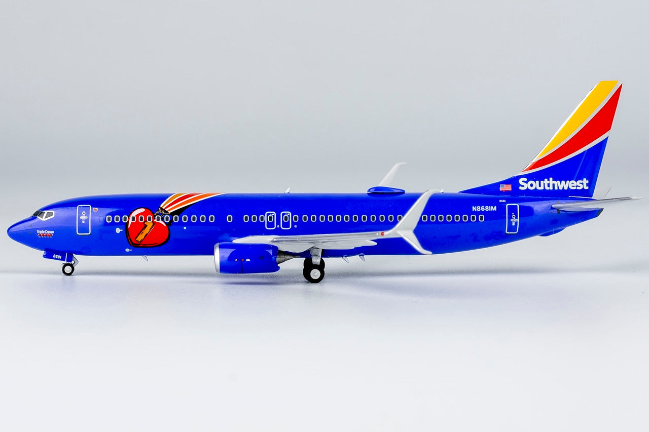 NG Models Southwest Airlines Boeing 737-800/w N8681M new