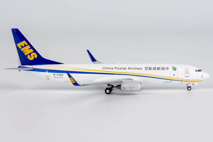 NG Models China Postal Airlines Boeing 737-800BCF/w B-5160 1/400 Aircraft Scale Model