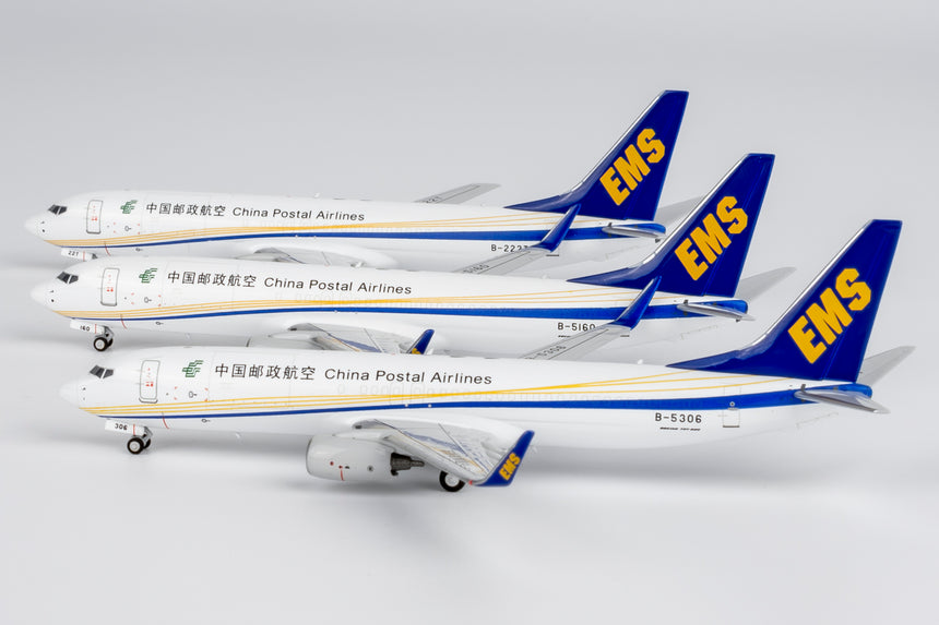 NG Models China Postal Airlines Boeing 737-800BCF/w B-5160 1/400 Aircraft Scale Model