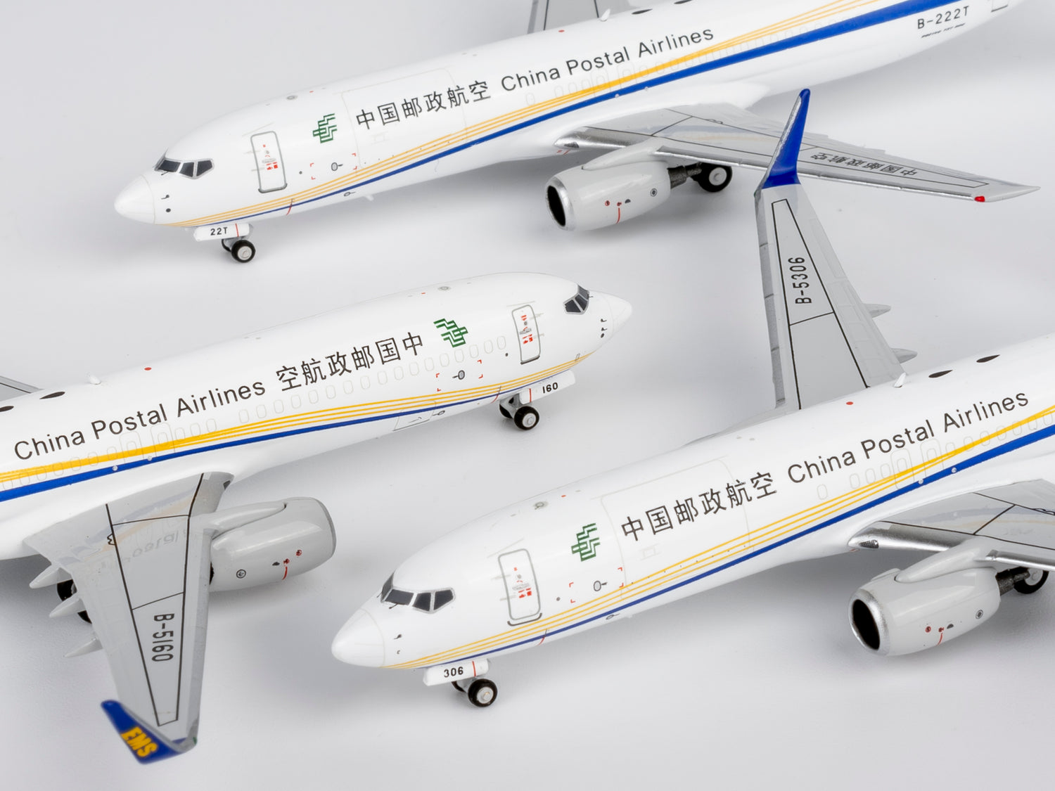 NG Models China Postal Airlines Boeing 737-800BCF B-222T 1/400 Aircraft Scale Model