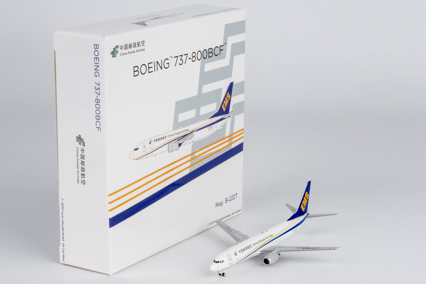 NG Models China Postal Airlines Boeing 737-800BCF B-222T 1/400 Aircraft Scale Model