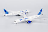 NG Models United Airlines Blue Evolution c/s Boeing 787-8 Dreamliner N26902 1/400 Scale